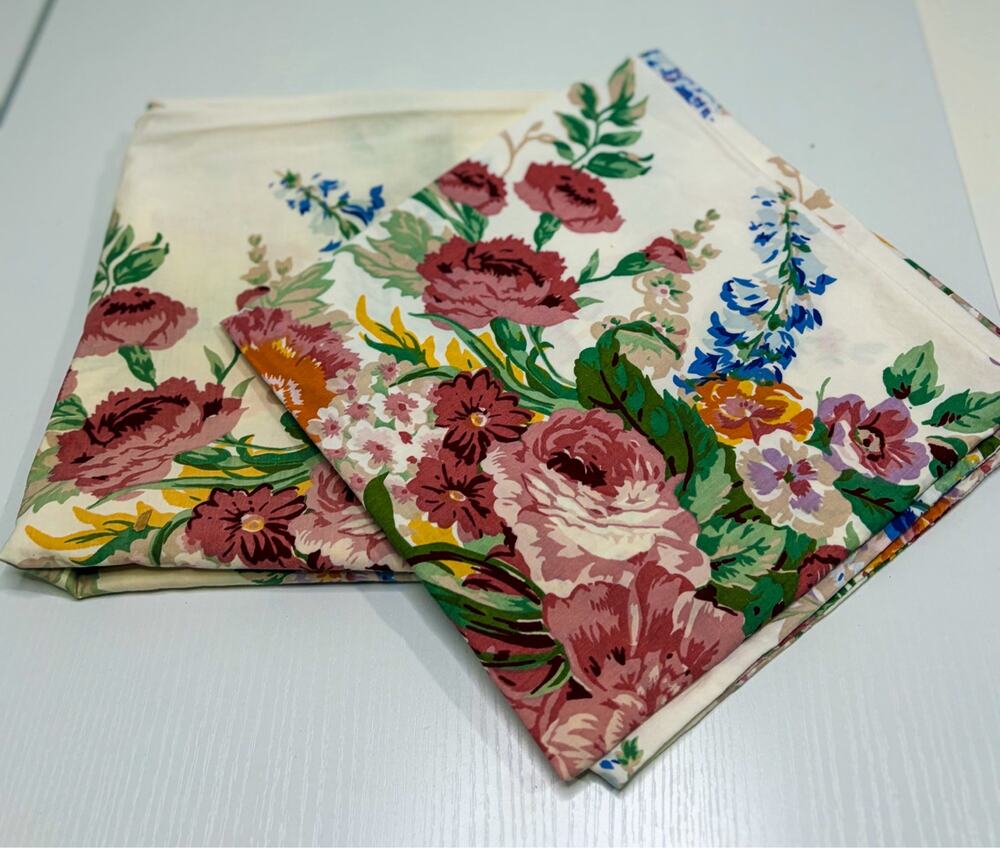 Vintage Southampton Beach House Polo Ralph Lauren King Size Pillow Case